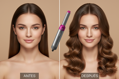 Rizador Cónico - Antes y Después